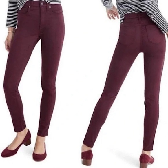 Abercrombie Vintage Plum Skinny Jeans - Picture 6 of 7